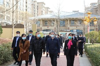 秦皇島市委副書記、市長丁偉等領(lǐng)導(dǎo)一行蒞臨燕達國際健康城參觀調(diào)研